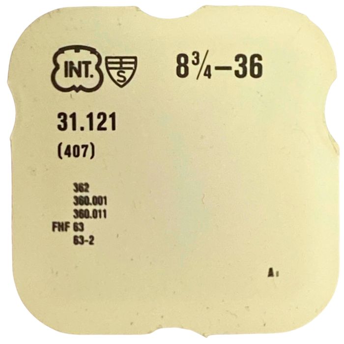INT 36 - 407 Pignon coulant (à l'unité) - Clutch wheel (per unit)