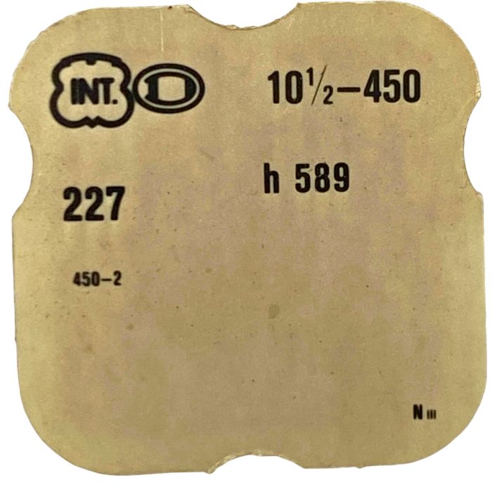 INT 450 - 227 Roue de seconde au centre (à l'unité) - Sweep second wheel and pinion (per unit)