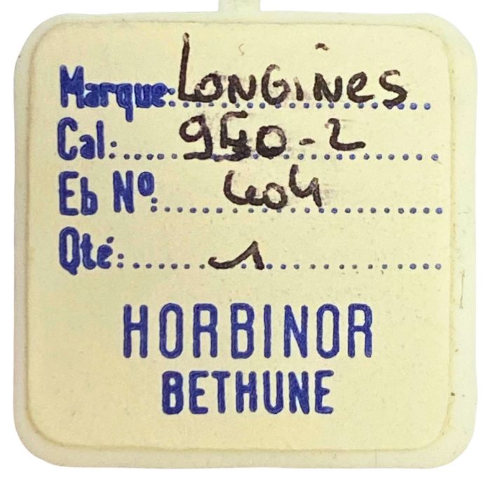 Longines 950-2 - 404 Tige pour boite étanche (partie mouvement) (à l'unité) - Stem for waterproof case (movement portion) (per u