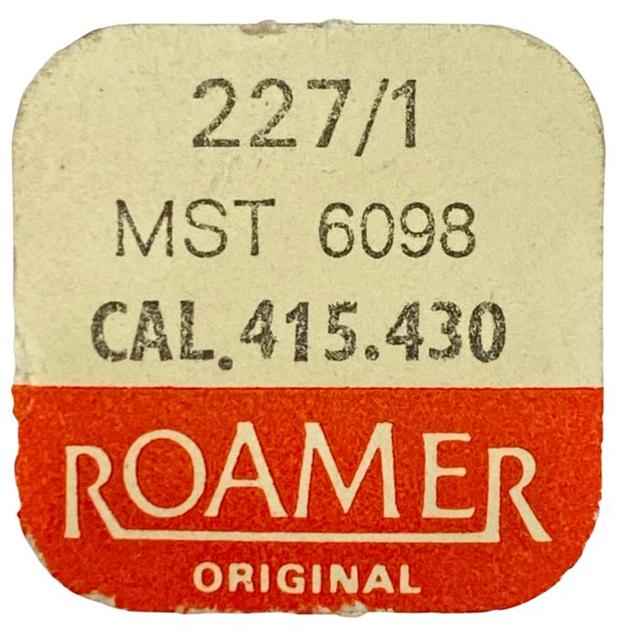 Roamer 415.430 - 227 Roue de seconde au centre (à l'unité) - Sweep second wheel and pinion (per unit)
