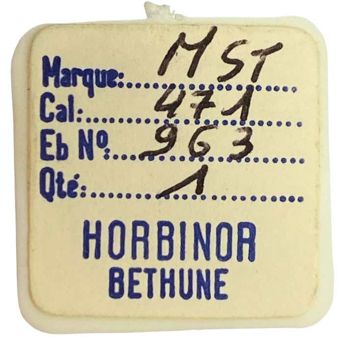 Roamer 471 - 404 Tige pour boite étanche (partie mouvement) (à l'unité) - Stem for waterproof case (movement portion) (per unit)