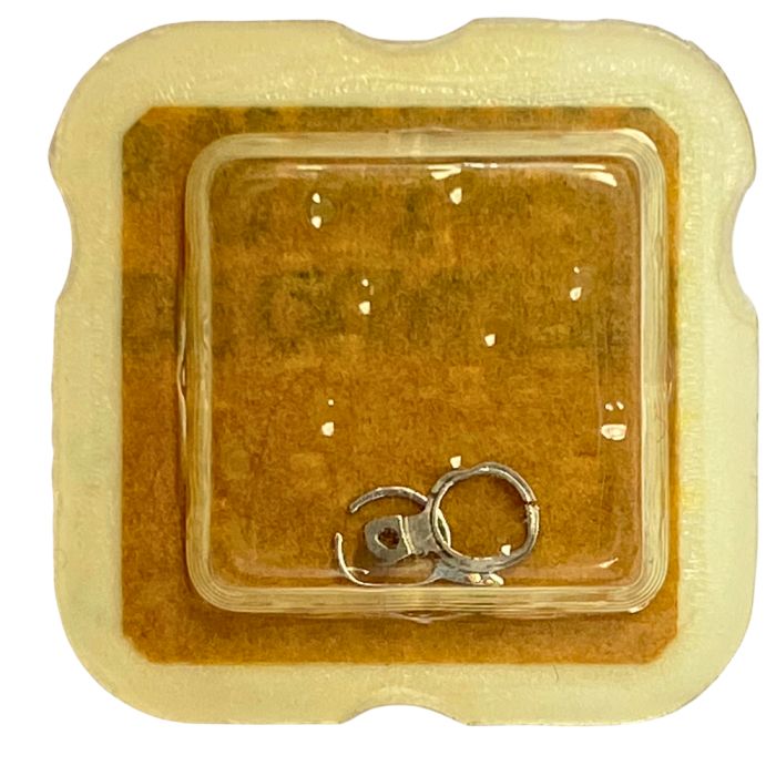 Peseux 7040 - 307 Raquette avec porte-piton mobile pour spiral plat (à l'unité) - Regulator with adjustable stud holder for flat