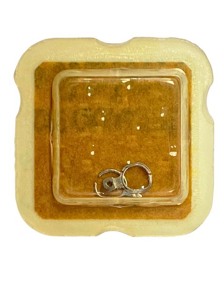 Peseux 7040 - 307 Raquette avec porte-piton mobile pour spiral plat (à l'unité) - Regulator with adjustable stud holder for flat