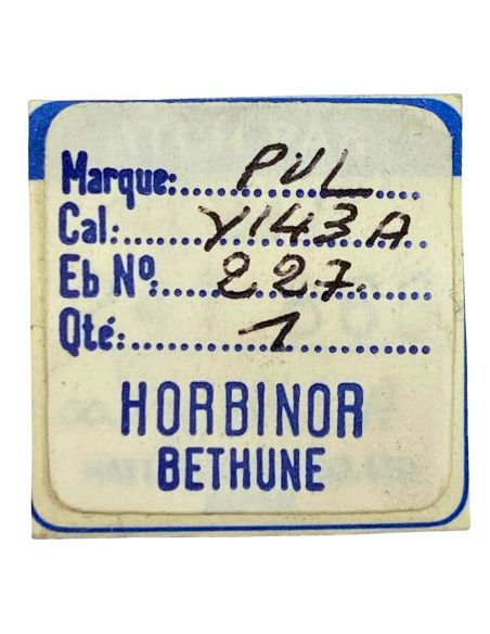 Pulsar Y143A - 227 Roue de seconde au centre (à l'unité) - Sweep second wheel and pinion (per unit)