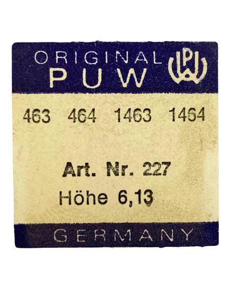 PUW 463 - 227 Roue de seconde au centre (à l'unité) - Sweep second wheel and pinion (per unit)