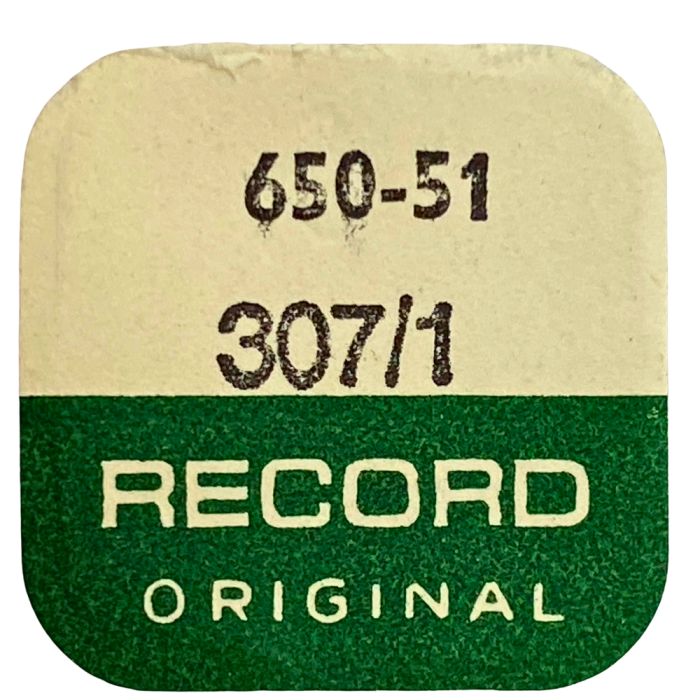 Record 650-51 - 307 Raquette avec porte-piton mobile pour spiral plat (à l'unité) - Regulator with adjustable stud holder for fl