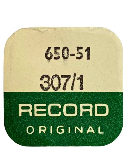 Record 650-51 - 307 Raquette avec porte-piton mobile pour spiral plat (à l'unité) - Regulator with adjustable stud holder for fl