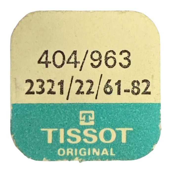 Tissot 2321/22/61-82 - 404 Tige pour boite étanche (partie mouvement) (à l'unité) - Stem for waterproof case (movement portion) 