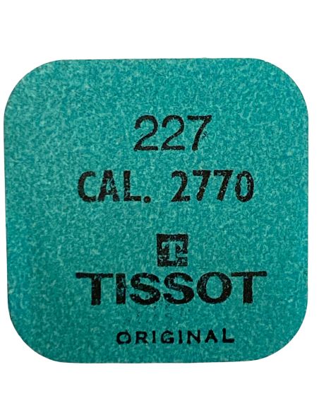 Tissot 2770 - 227 Roue de seconde au centre (à l'unité) - Sweep second wheel and pinion (per unit)
