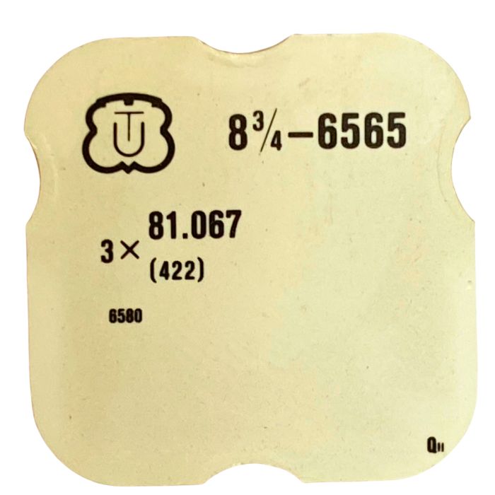 Unitas 6565 - 422 Bague de roue de couronne (à l'unité) - Crown wheel ring (per unit)