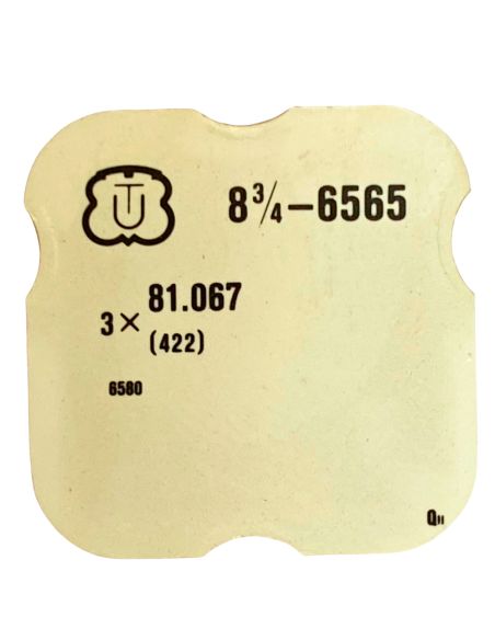 Unitas 6565 - 422 Bague de roue de couronne (à l'unité) - Crown wheel ring (per unit)