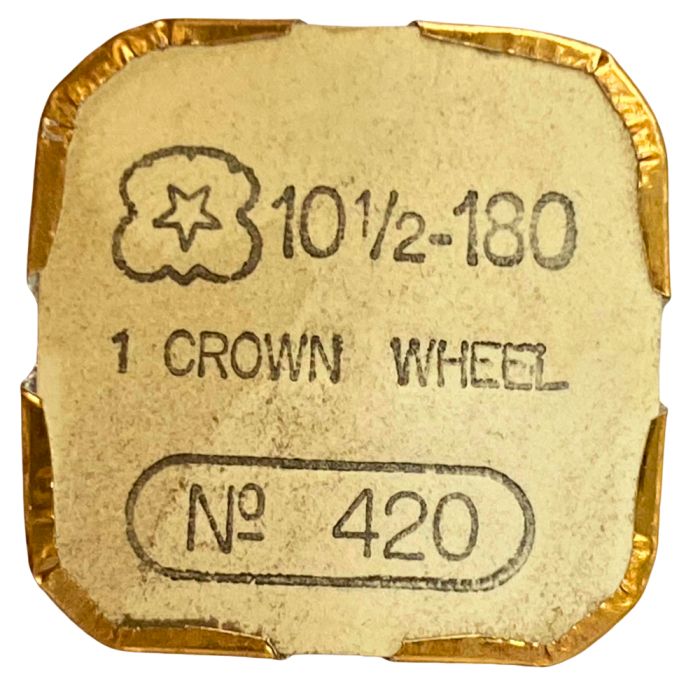 Venus 180 - 420 Roue de couronne - Crown wheel
