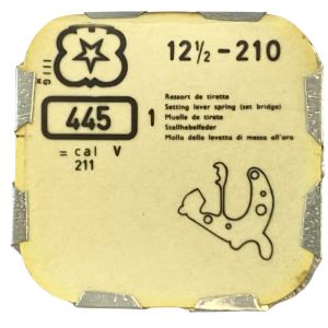 Venus 210 - 445 Ressort de tirette - Setting lever spring