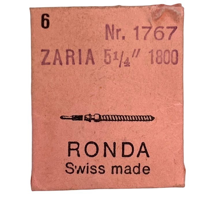 Zaria 1800 - 401 Tige de remontoir (à l'unité) - Winding stem (per unit)