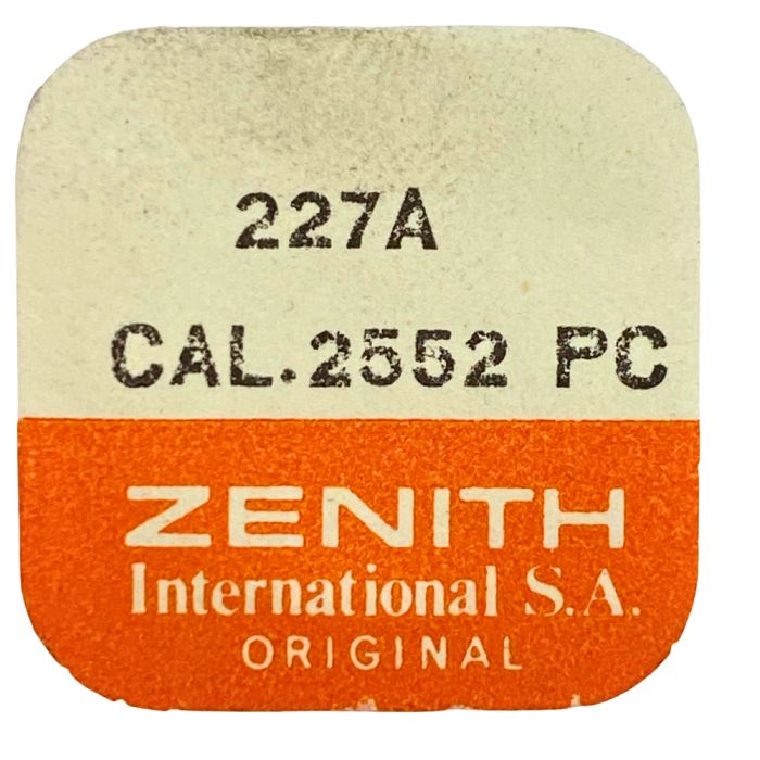 Zenith 2552PC - 227 Roue de seconde au centre (à l'unité) - Sweep second wheel and pinion (per unit)