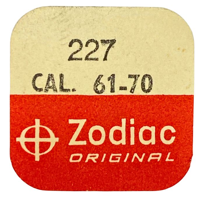 Zodiac 61-70 - 227 Roue de seconde au centre (à l'unité) - Sweep second wheel and pinion (per unit)