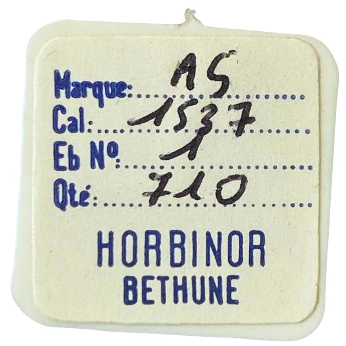 AS 1537 - 710 Ancre montée (à l'unité) - Jewelled pallet fork and staff (per unit)