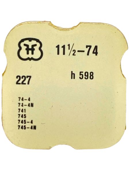 FHF 74 - 227 Roue de seconde au centre (à l'unité) - Sweep second wheel and pinion (per unit)