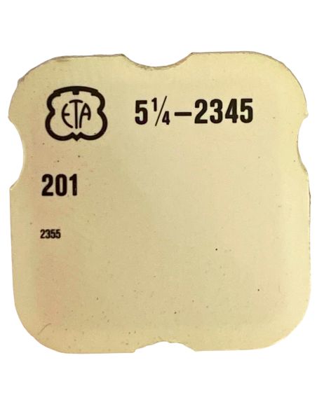 ETA 2345 - 201 Roue de centre sans chaussée (à l'unité) - Center wheel and pinion without cannon pinion (per unit)