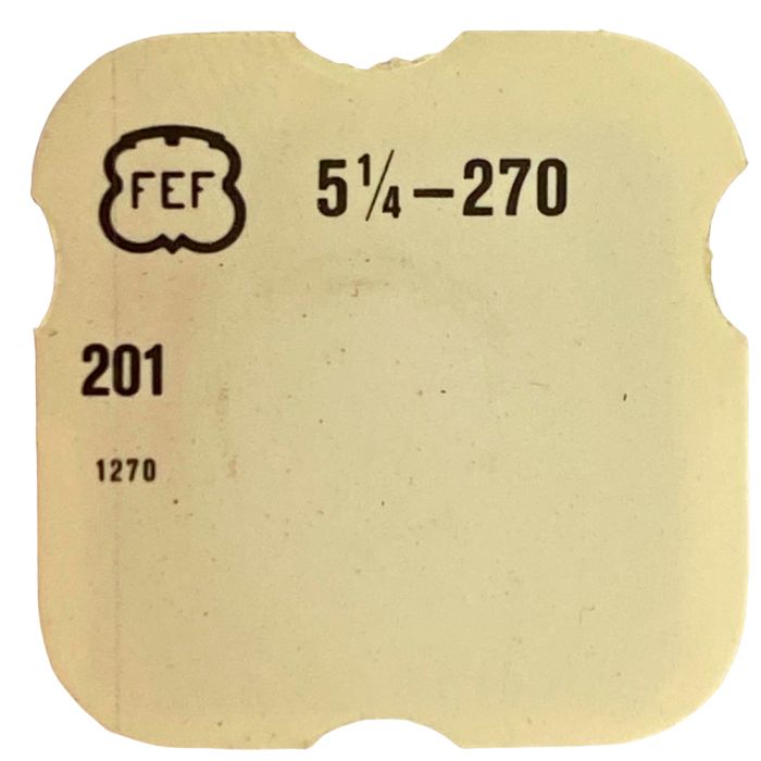 F.E.F 270 - 201 Roue de centre sans chaussée (à l'unité) - Center wheel and pinion without cannon pinion (per unit)