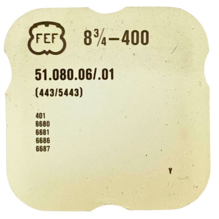 F.E.F 400 - 443 Tirette (à l'unité) - Setting lever (detent) (per unit)