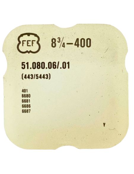 F.E.F 400 - 443 Tirette (à l'unité) - Setting lever (detent) (per unit)