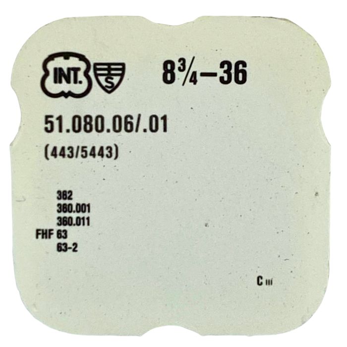 INT 36 - 443 Tirette (à l'unité) - Setting lever (detent) (per unit)