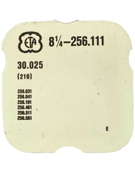 ETA 256.111 - 210 Roue moyenne (à l'unité) - Third wheel and pinion (per unit)