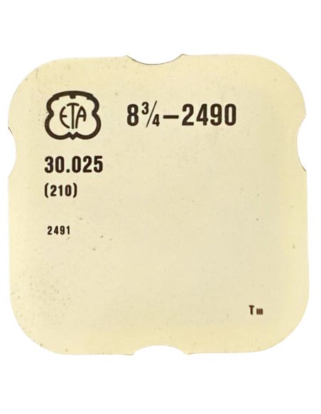 ETA 2490 - 210 Roue moyenne (à l'unité) - Third wheel and pinion (per unit)