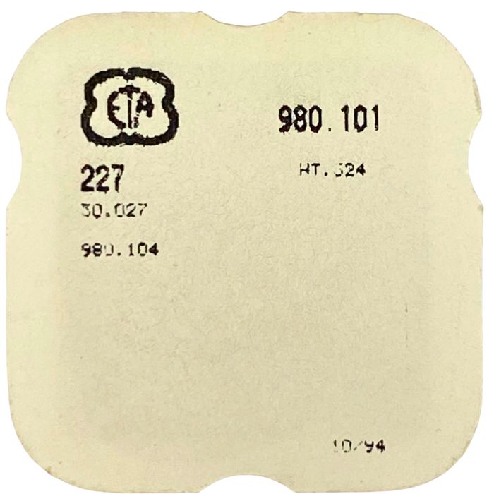 ESA 980.101 - 227 Roue de seconde au centre (à l'unité) - Sweep second wheel and pinion (per unit)