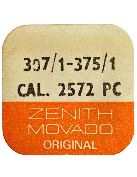 Zenith 2572PC - 307 Raquette avec porte-piton mobile pour spiral plat (à l'unité) - Regulator with adjustable stud holder for fl