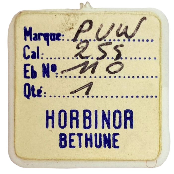 PUW 255 - 110 Pont de rouage (finissage) (à l'unité) - Train wheel bridge (per unit)