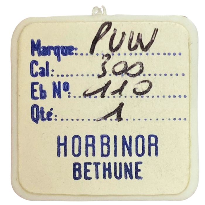 PUW 300 - 110 Pont de rouage (finissage) (à l'unité) - Train wheel bridge (per unit)