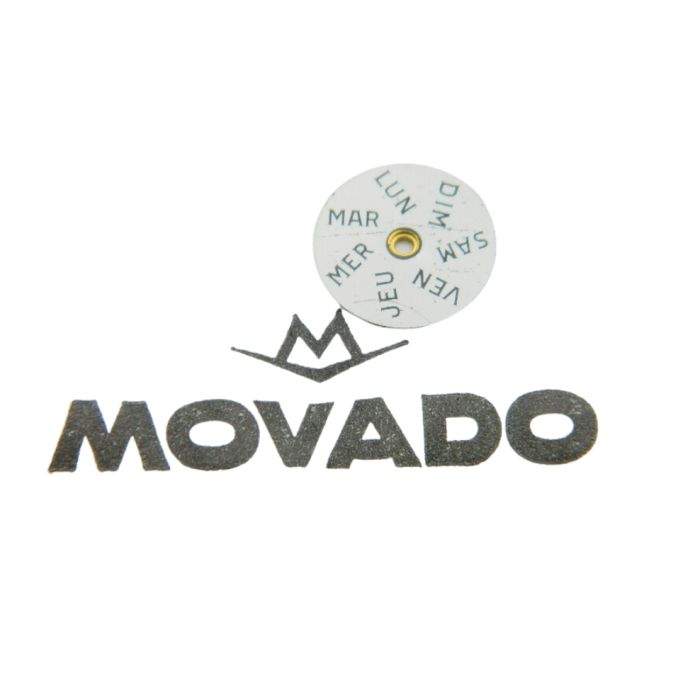 Movado 473 Etoile des Jours - Days disc