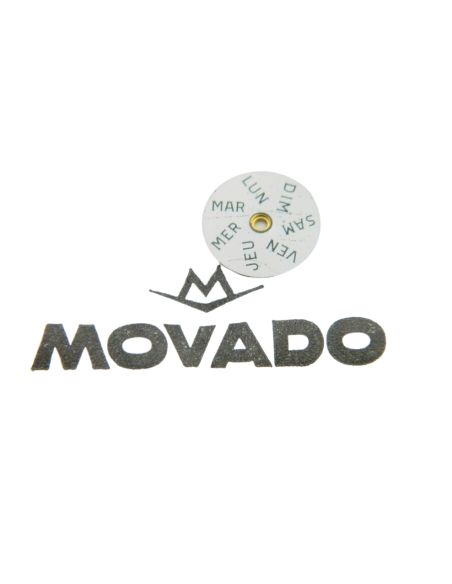Movado 473 Etoile des Jours - Days disc