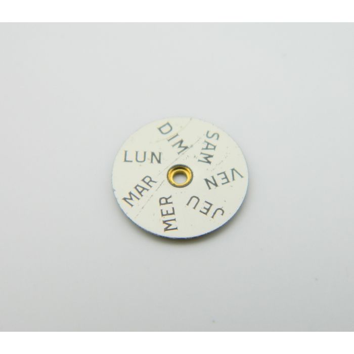 Movado 473 Etoile des Jours - Days disc