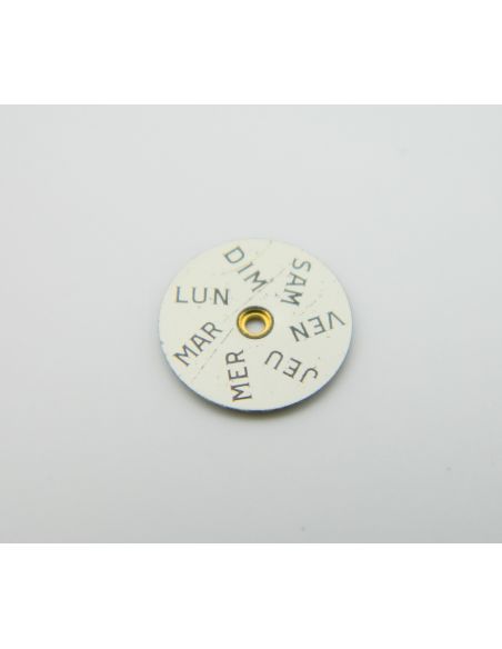 Movado 473 Etoile des Jours - Days disc