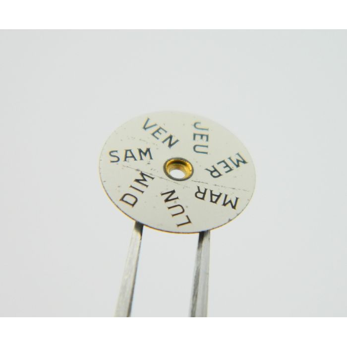 Movado 473 Etoile des Jours - Days disc