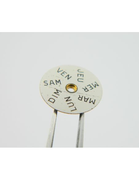 Movado 473 Etoile des Jours - Days disc