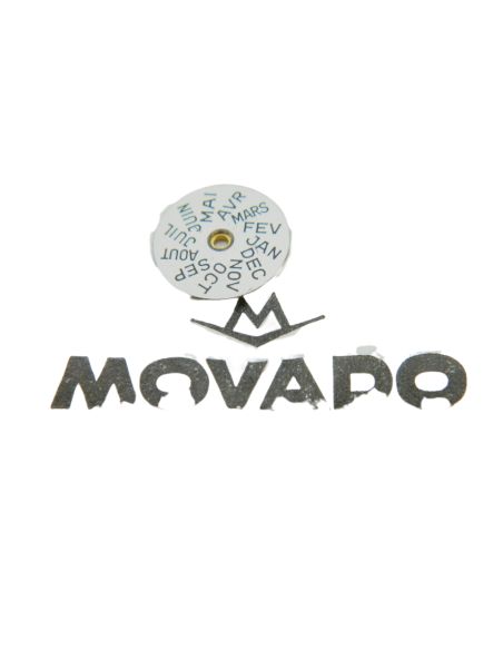 Movado 473 Etoile des Jours - Days disc