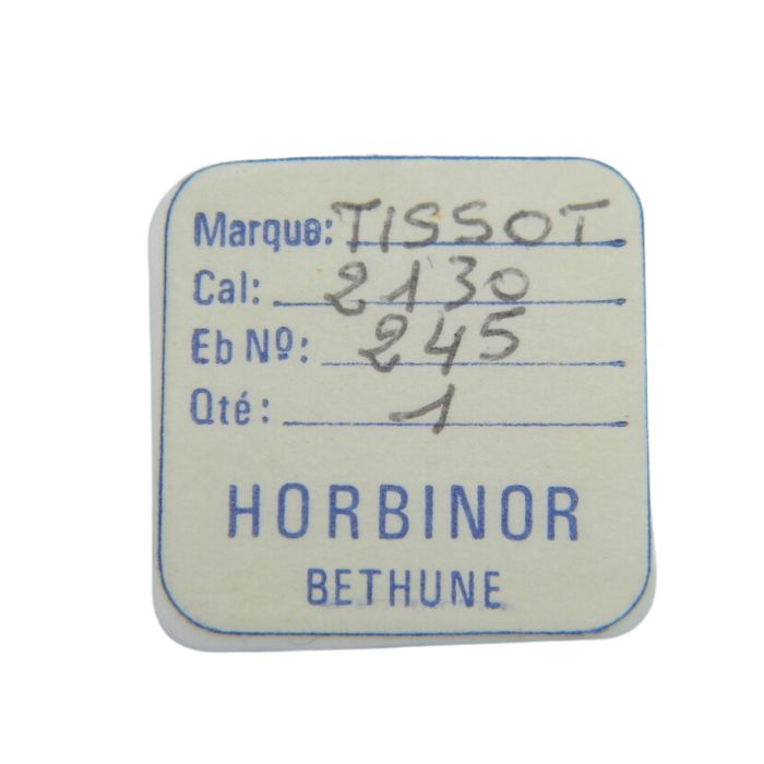 Tissot 2130 - 245 Chaussée lanternée pour seconde au centre - Cannon pinion for sweep second