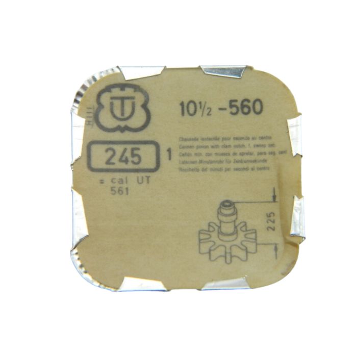 Unitas 560 - 245 Chaussée lanternée pour seconde au centre - Cannon pinion for sweep second