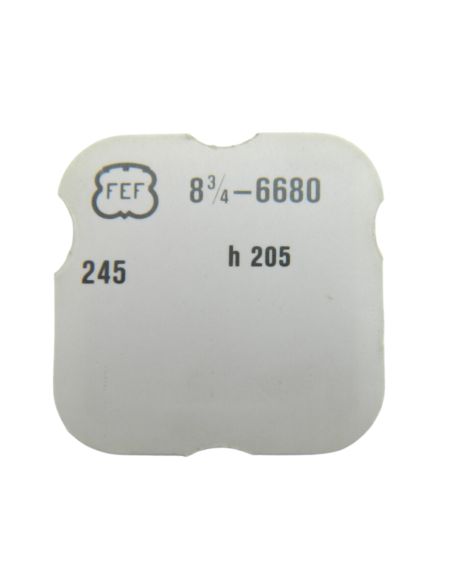 F.E.F 6680 - 245 Chaussée lanternée pour seconde au centre - Cannon pinion for sweep second