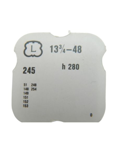 Landeron 48 - 245 Chaussée lanternée pour seconde au centre - Cannon pinion for sweep second