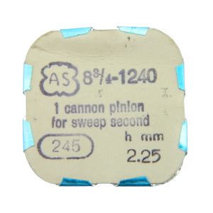 AS 1240 - 245 Chaussée lanternée pour seconde au centre - Cannon pinion for sweep second
