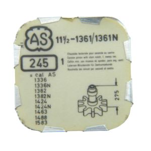 AS 1361 - 245 Chaussée lanternée pour seconde au centre - Cannon pinion for sweep second