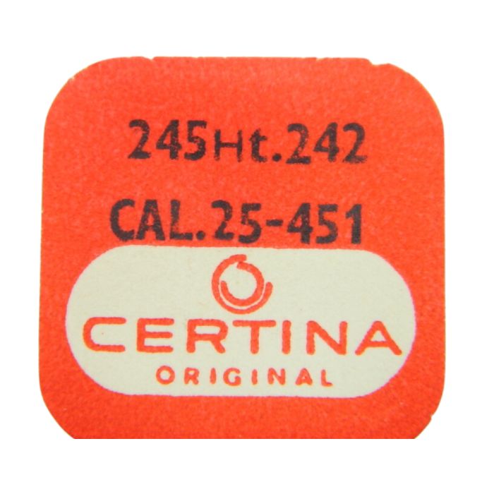 Certina 25-451 - 245 Chaussée lanternée pour seconde au centre - Cannon pinion for sweep second