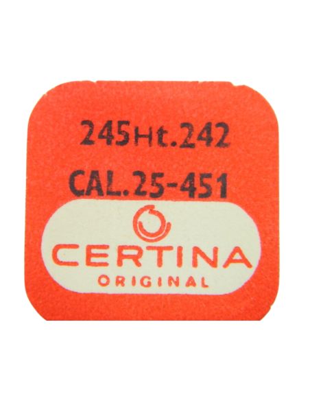 Certina 25-451 - 245 Chaussée lanternée pour seconde au centre - Cannon pinion for sweep second
