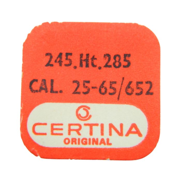 Certina 25-65 - 245 Chaussée lanternée pour seconde au centre - Cannon pinion for sweep second - Ht:285