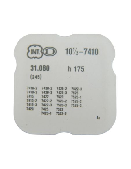 INT 7410 - 245 Chaussée lanternée pour seconde au centre - Cannon pinion for sweep second